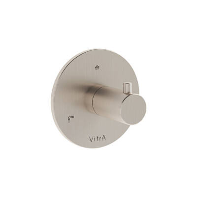 VitrA Origin Ankastre 3 Yollu Yönlendirici Fırçalı Nikel - 1