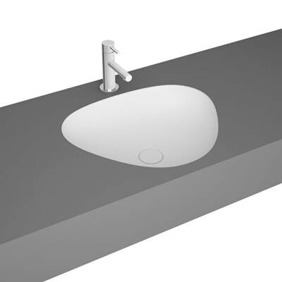 VitrA Plural 47 cm Mat Beyaz Üçgen Tezgah Altı Lavabo - 1