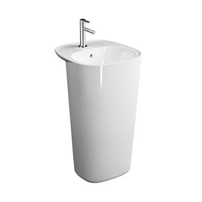 VitrA Plural 50 cm Beyaz Monoblok Lavabo - 1