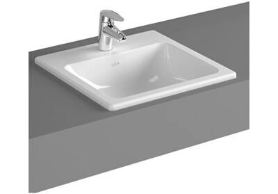 VitrA S20 Tezgah Üstü Kare Lavabo, 45 cm - 1