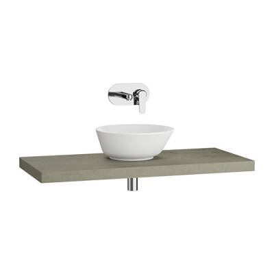 VitrA Stand İnce Tezgah, 105x5 cm, Beton - 1