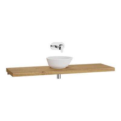 VitrA Stand İnce Tezgah, 150x5 cm, Açık Meşe - 1